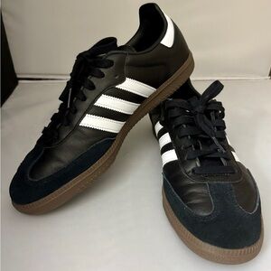 Adidas Black and White Samba Sneakers Iconic Design